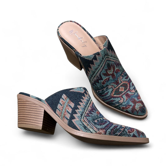Wonderly Textile Mules