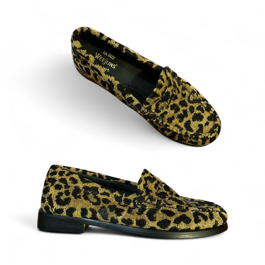 G.H. Bass Animal Print Penny Loafers