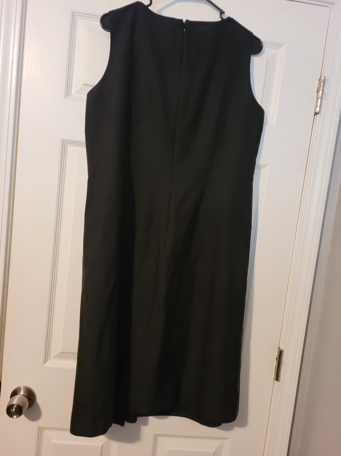 Talbots Black Silk Dress
