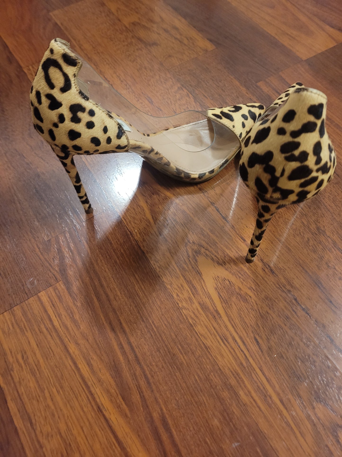 Animal Print Stiletto Pumps