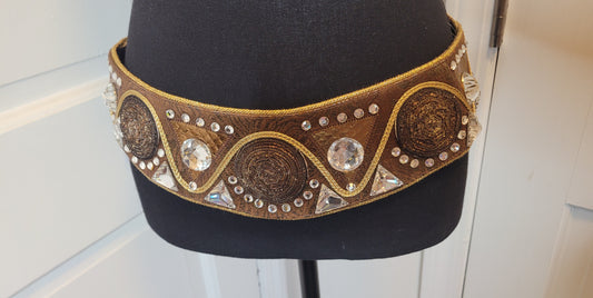 Vintage Jeweled Belt