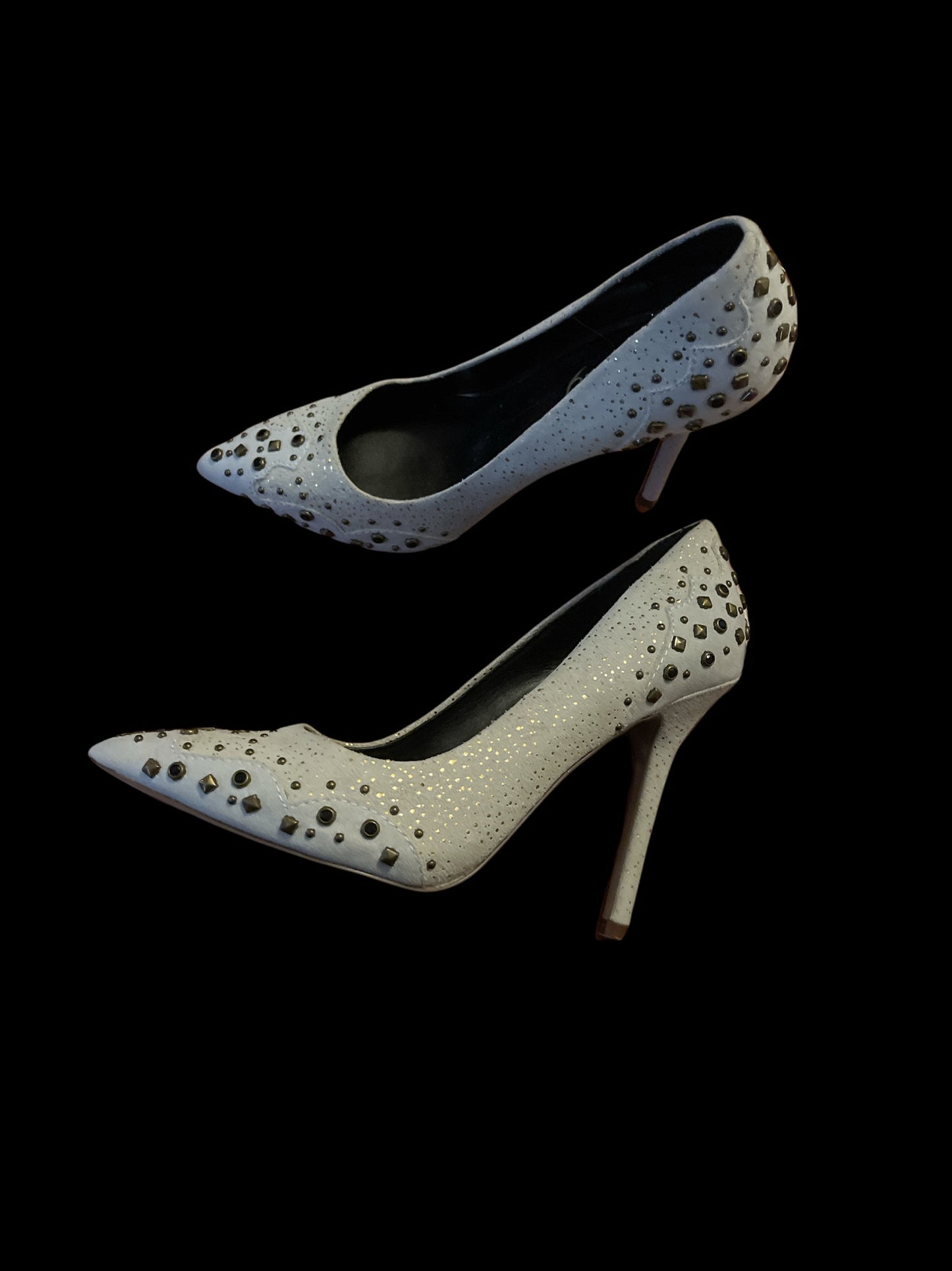 Embellished Studded Pumps