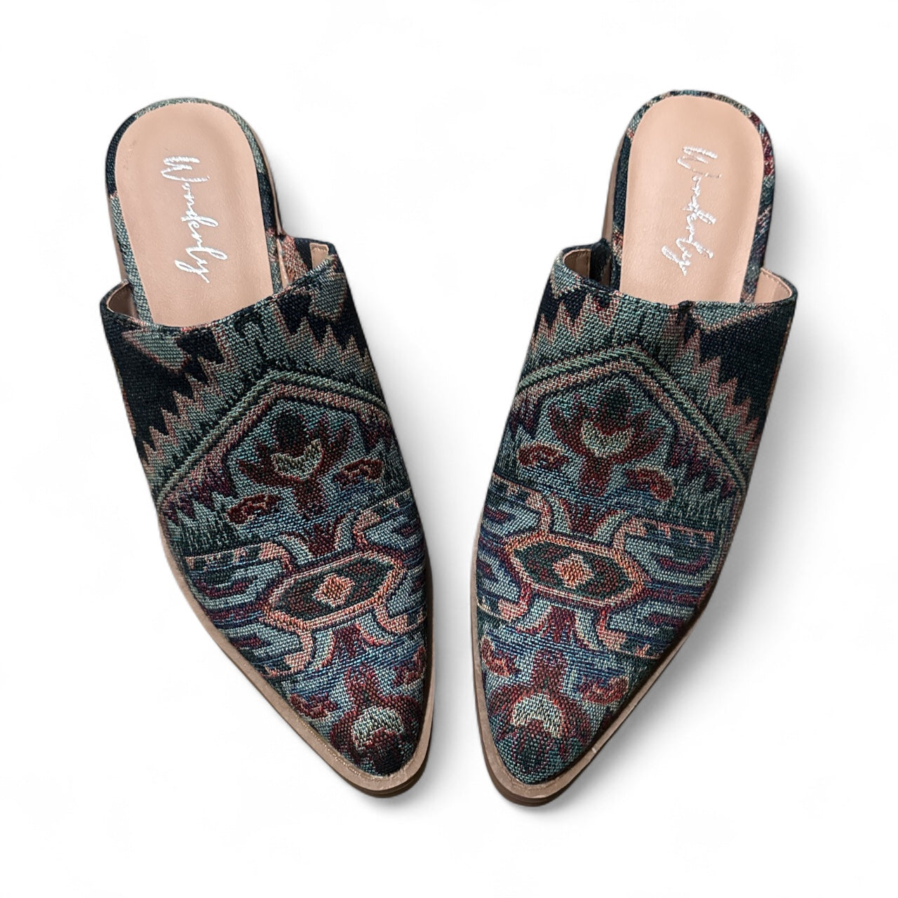 Wonderly Textile Mules