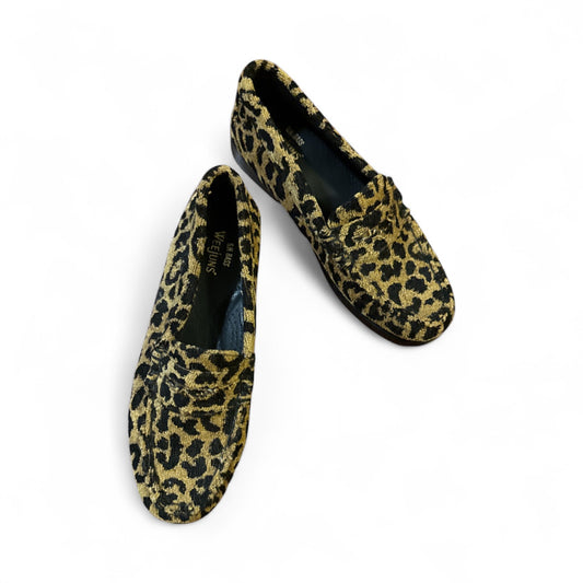 G.H. Bass Animal Print Penny Loafers