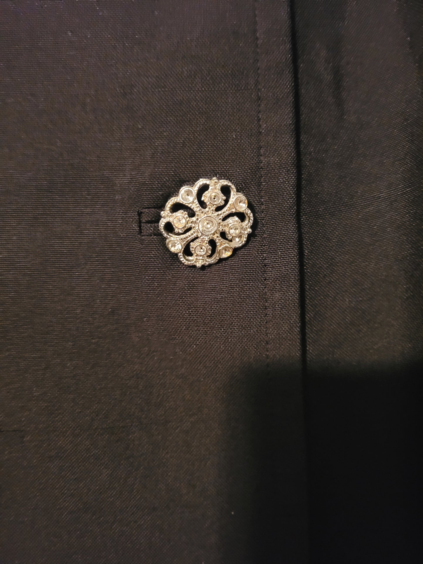 Talbots Black Silk Dress