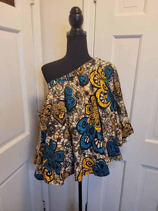 African Printed Top